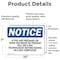 Signmission Safety Culture Sign, 10 in Width, Vinyl Decal, Rectangle OS-2PACK-NS-D-710-L-13615 - alternate 5